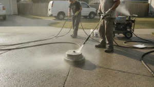 Nozzle choice can cut force for soft washing or focus it for tough spots. Surface cleaners keep the wand steady at a set hei…